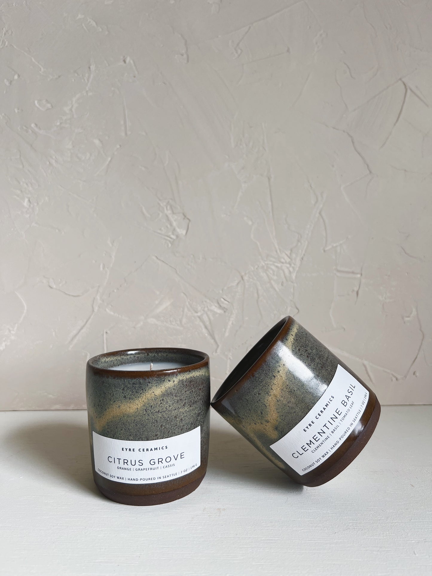 Citrus Grove Ceramic Candle