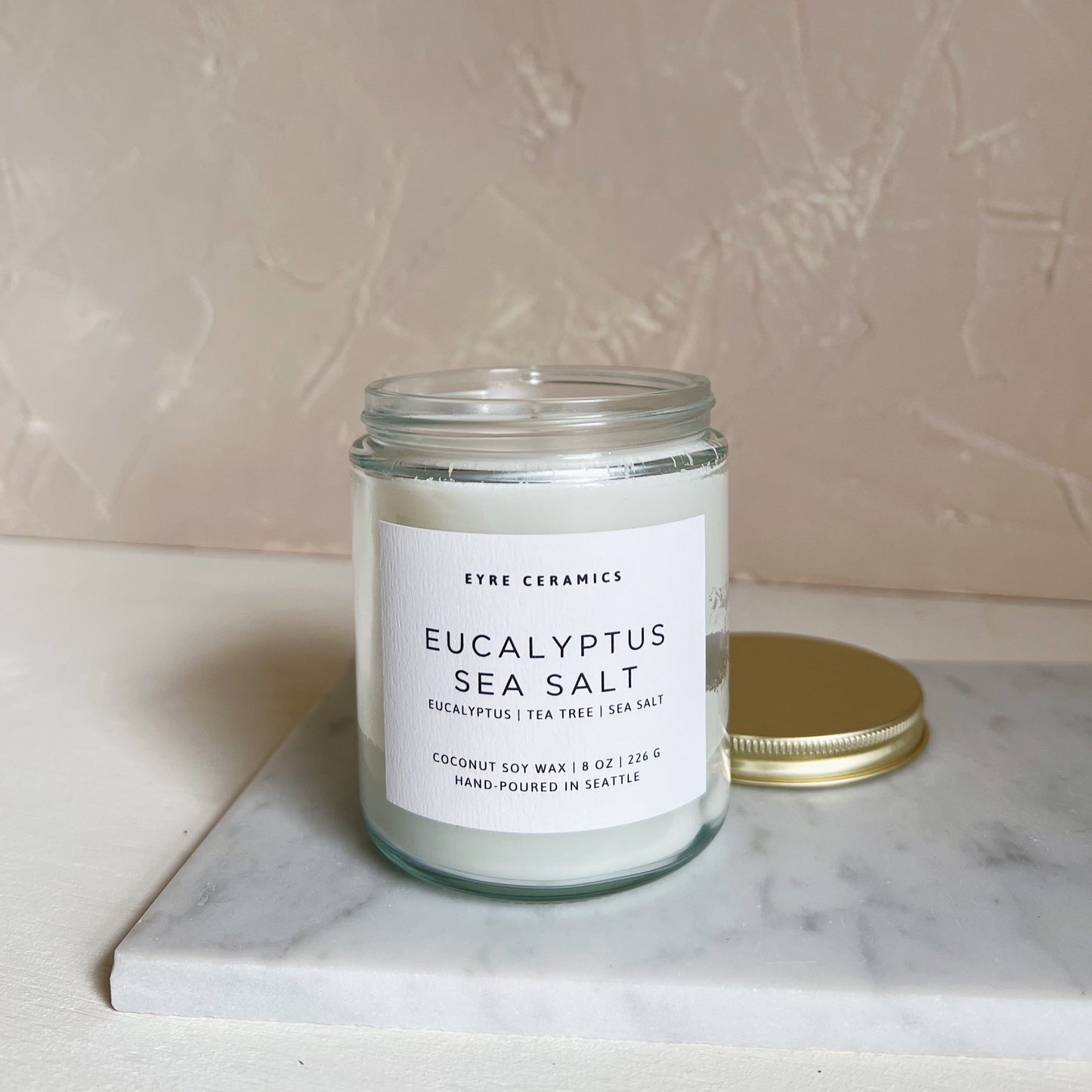 Eucalyptus Sea Salt Candle