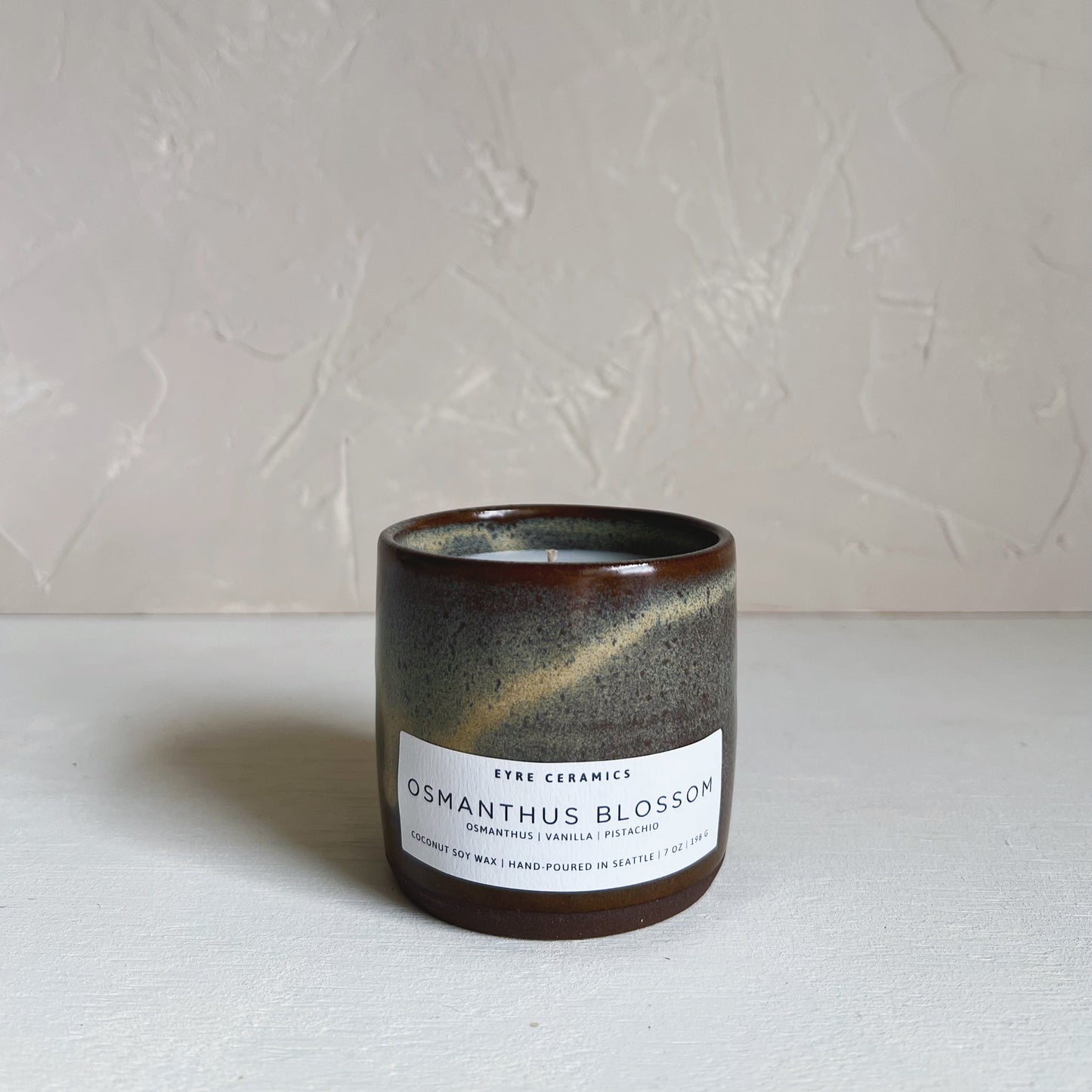 Osmanthus Blossom Ceramic Candle