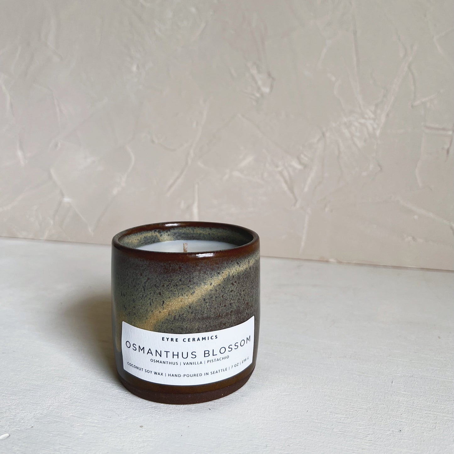 Osmanthus Blossom Ceramic Candle