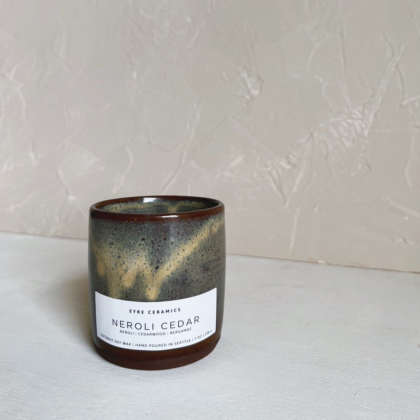 Neroli Cedar Ceramic Candle
