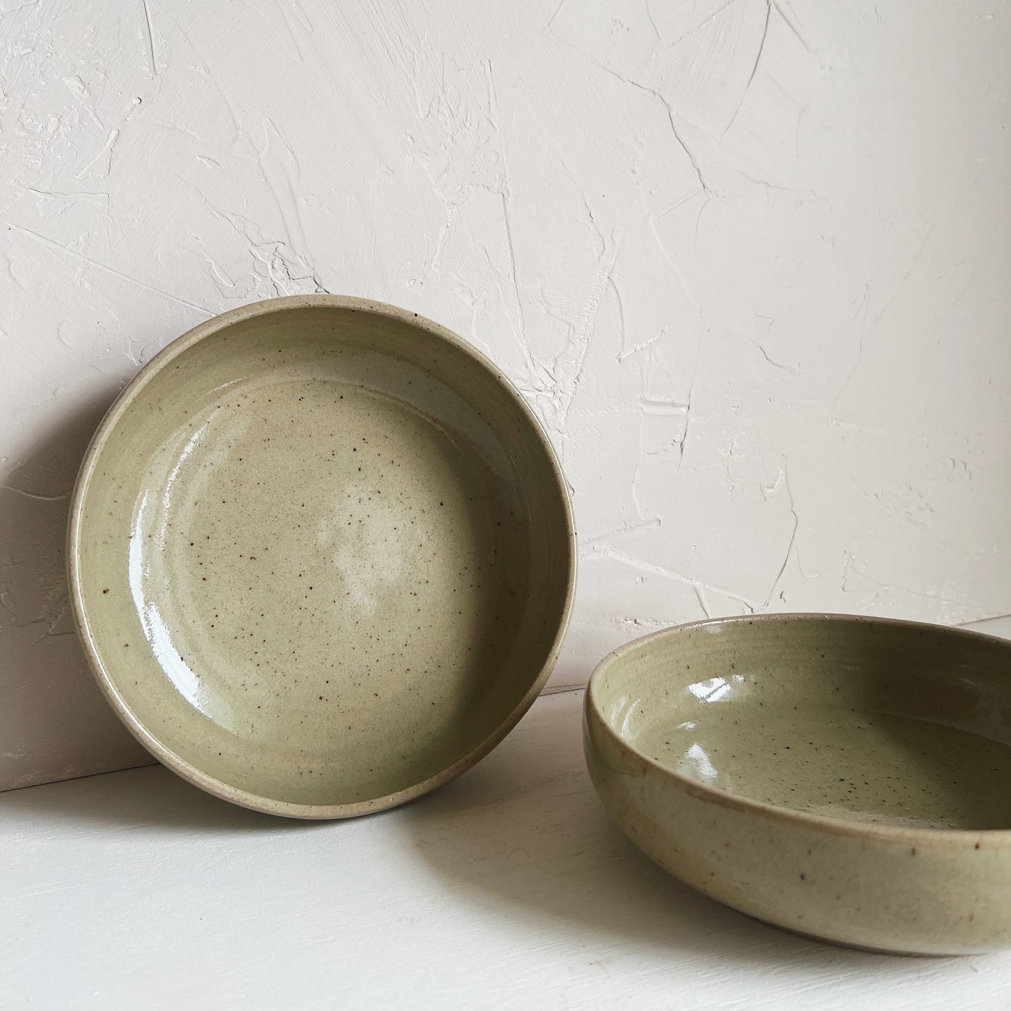Small Celadon Pasta Bowl