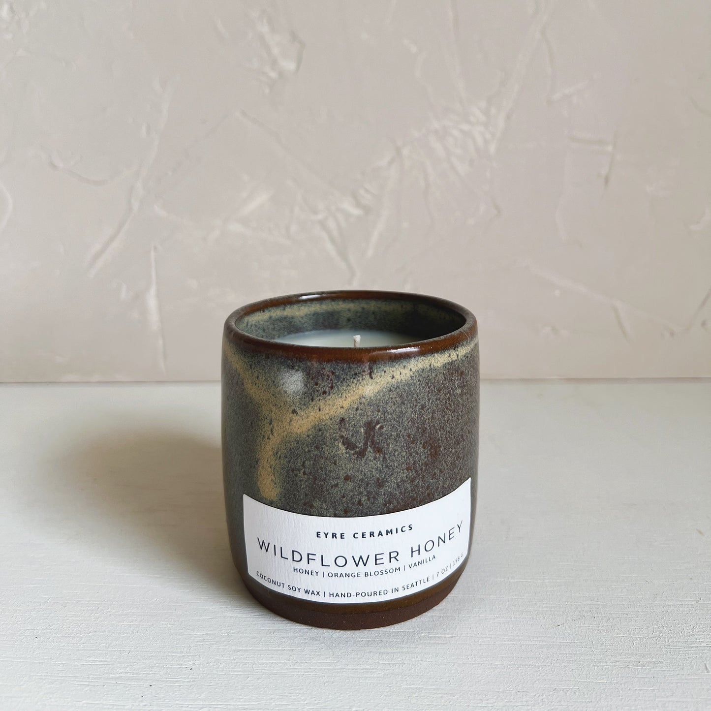 Wildflower Honey Ceramic Candle