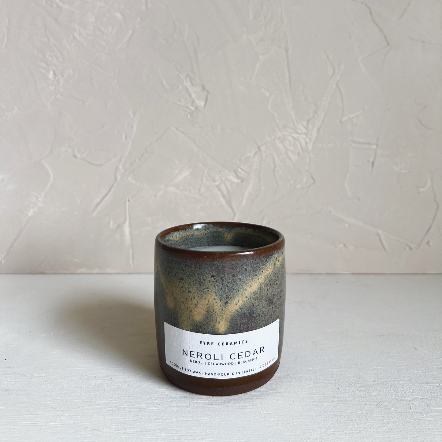 Neroli Cedar Ceramic Candle