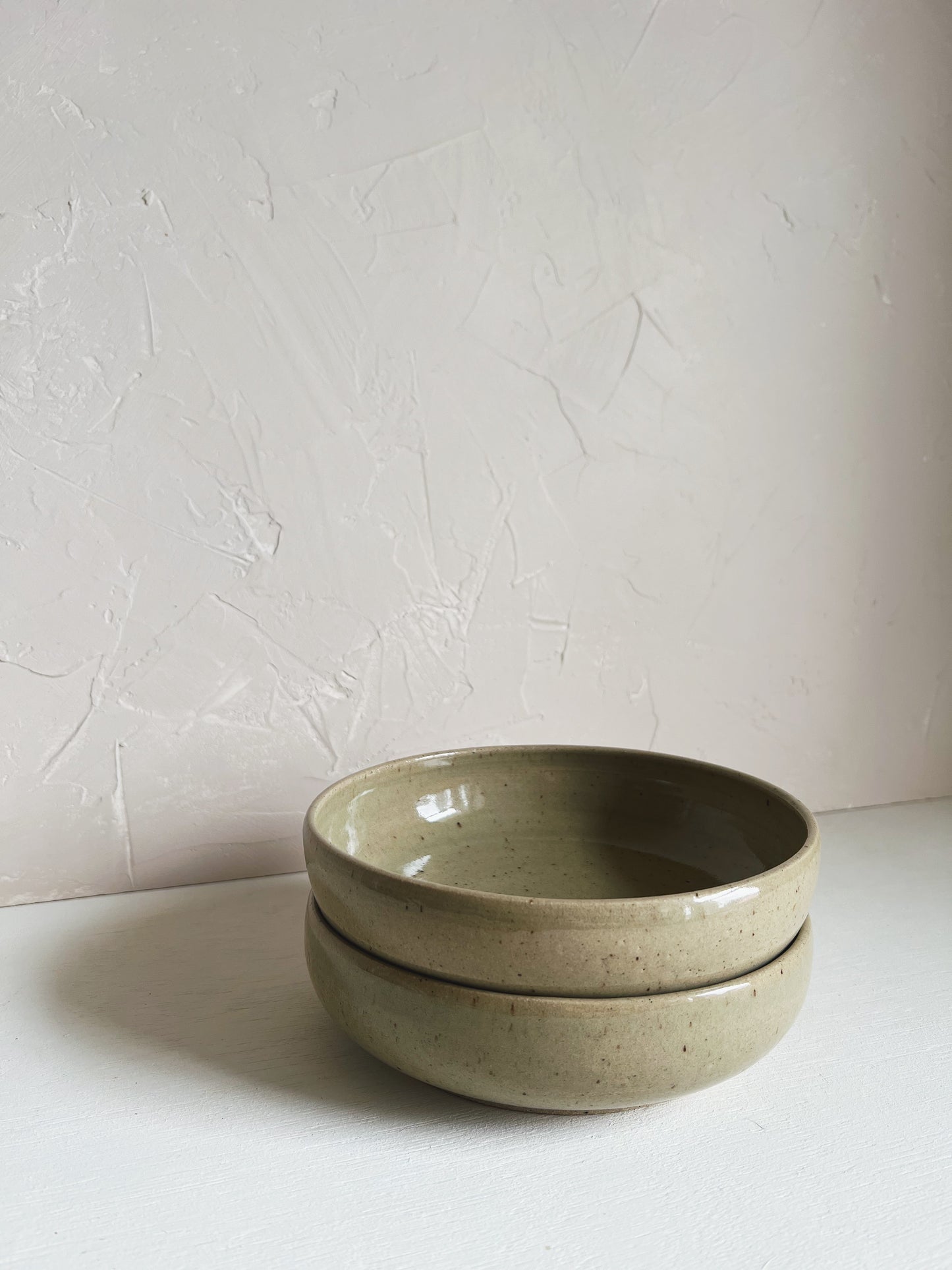 Small Celadon Pasta Bowl