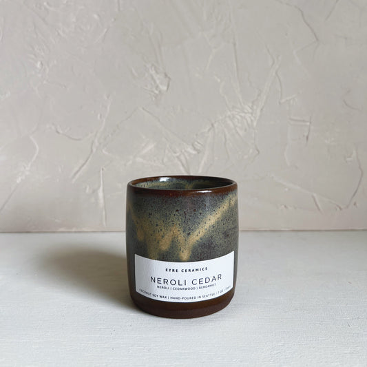 Neroli Cedar Ceramic Candle