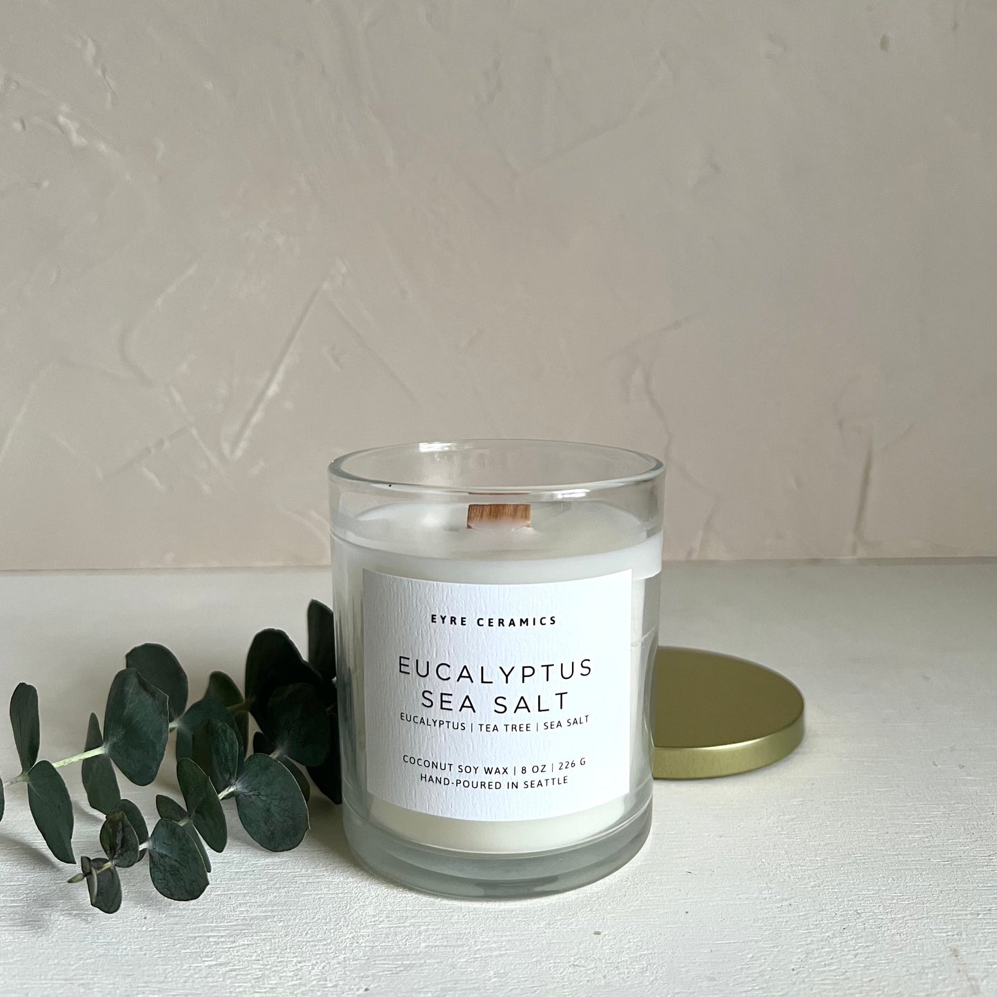Eucalyptus Sea Salt Candle