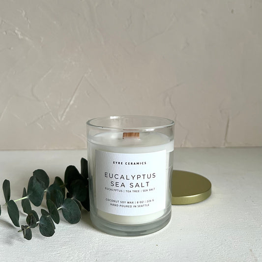 Eucalyptus Sea Salt Candle