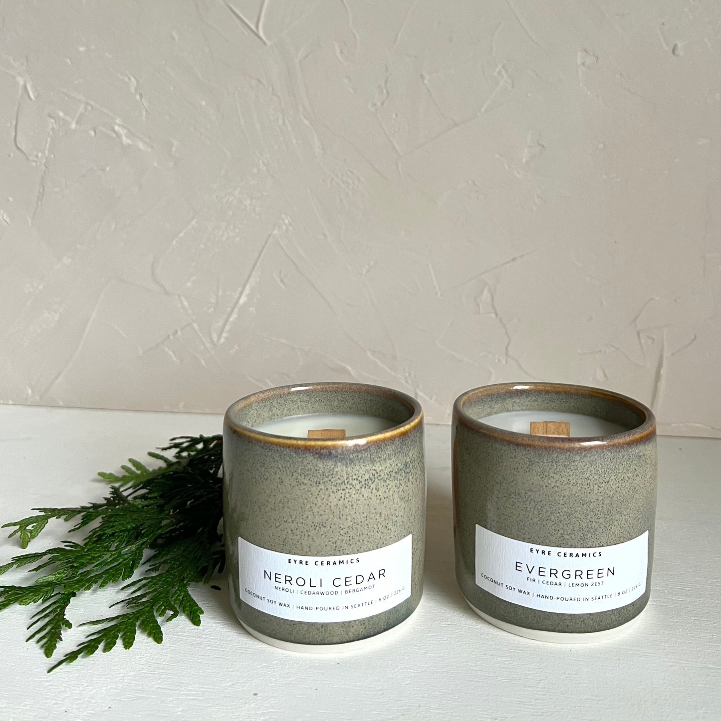 Neroli Cedar Ceramic Candle
