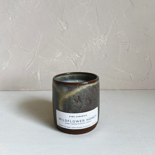 Wildflower Honey Ceramic Candle