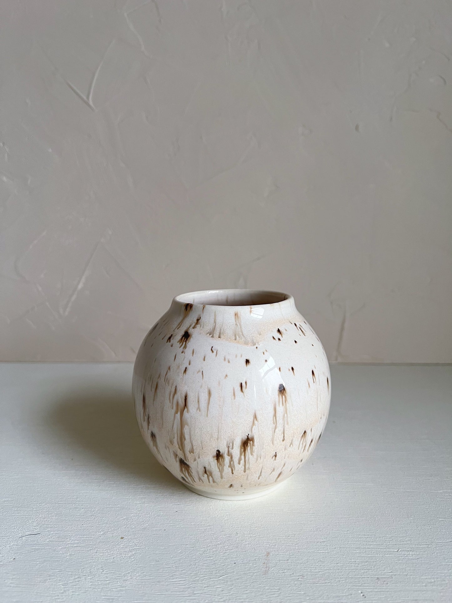 Cherry Blossom Orb Vase