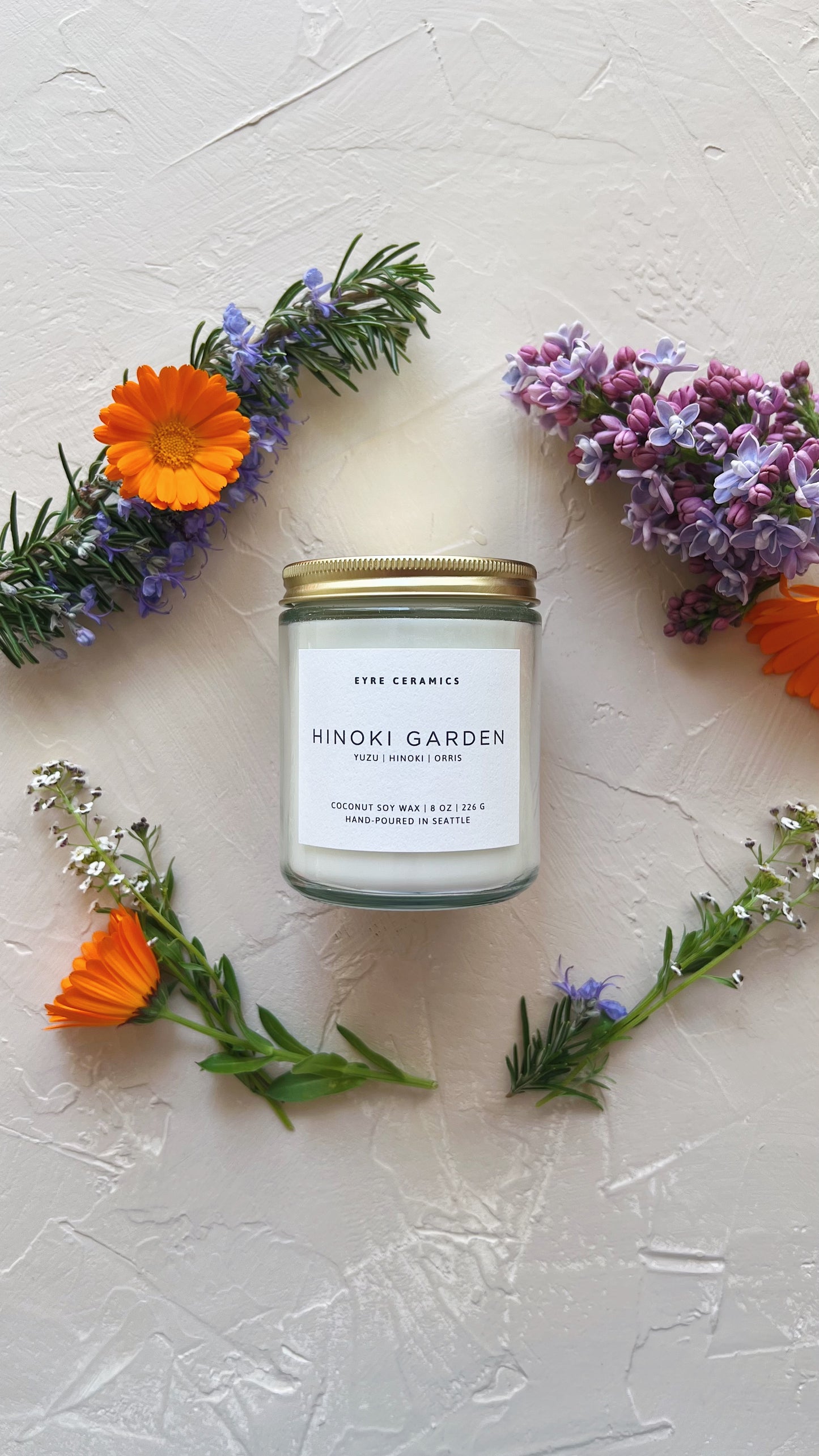 Hinoki Garden Candle
