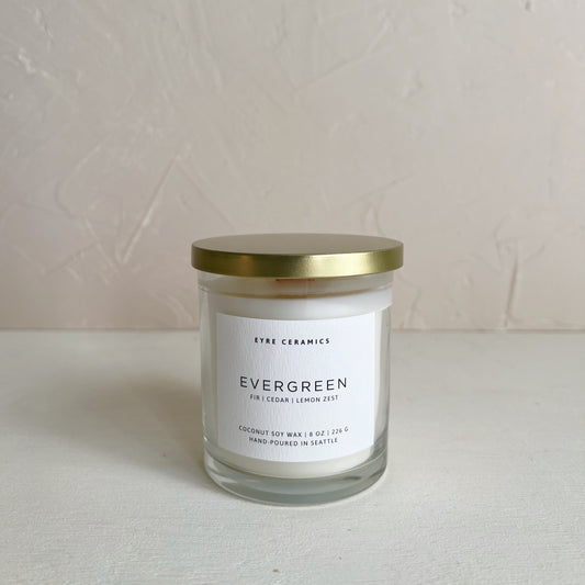Evergreen Candle