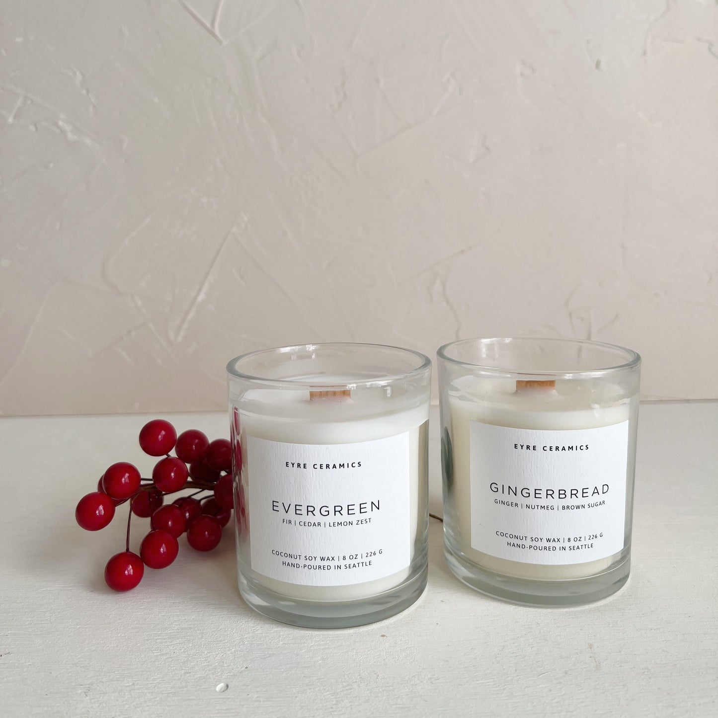 Evergreen Candle