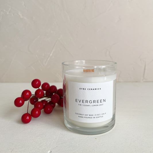 Evergreen Candle