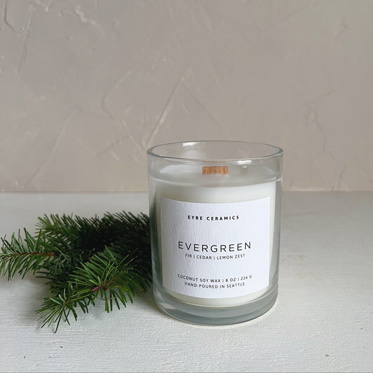 Evergreen Candle