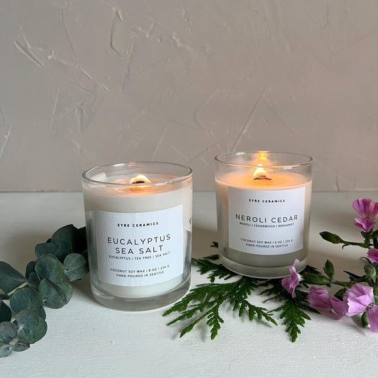 Glass Candle Gift Set - Select 2
