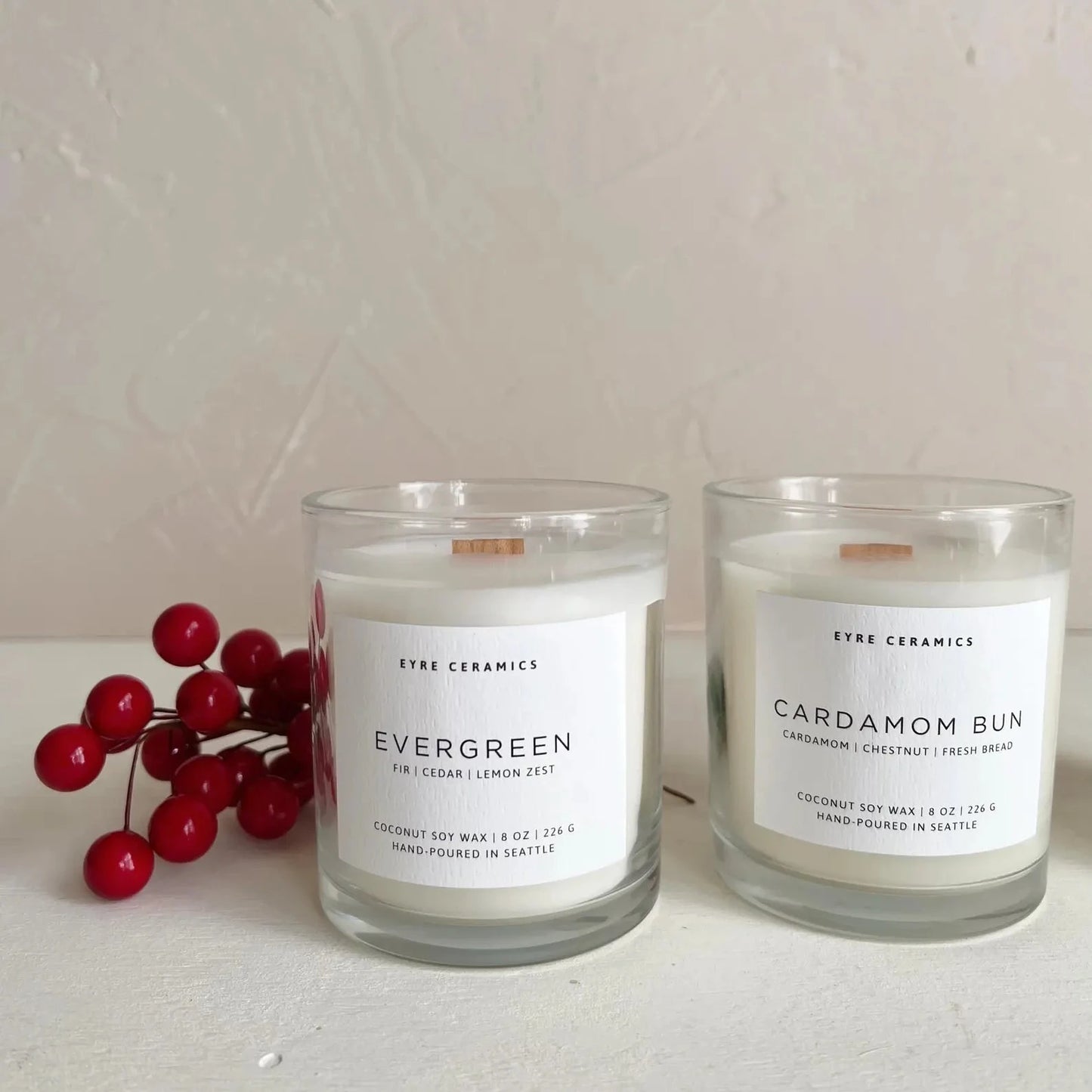 Glass Candle Gift Set - Select 2