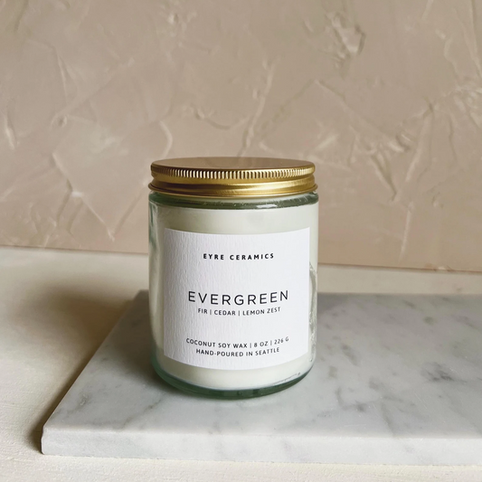 Evergreen Candle